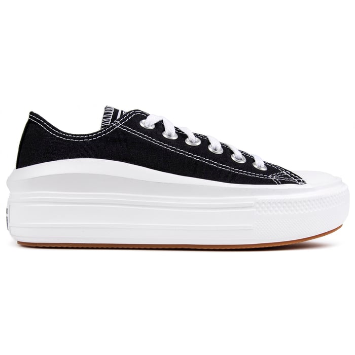 Womens Black Converse Chuck Taylor All Star Low Move Trainers | Soletrader